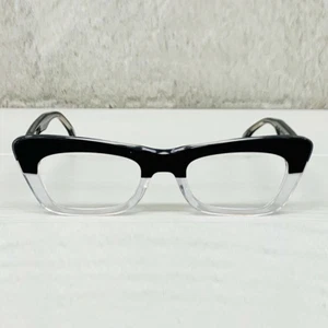 Eyewear Iceblink #002 Crystal Black 48 19 140 + Hoya Lens Clear New - Picture 1 of 2