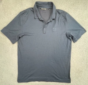Travis Mathew Golf Poloshirt Herren XL Navy Blau Kurzarm CT Logo Preppy - Bild 1 von 14