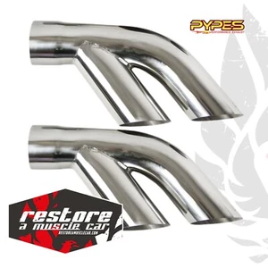 1976-1981 TRANS AM PERFORMANCE ESCAPE 3" A DOBLE 3" PUNTAS DIVIDIDAS ACERO INOXIDABLE - Imagen 1 de 7