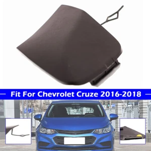 Cubierta tapa para ojos negra con gancho con parachoques delantero para Chevrolet Cruze 2016 2017 2018 - Imagen 1 de 5