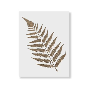 Ferns Stencil - Durable & Reusable Mylar Stencils - Foto 1 di 5