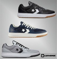 converse ox rival leather trainers