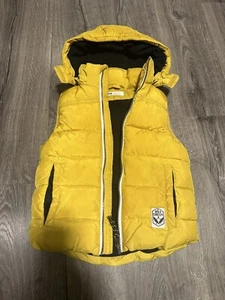 Gilet invernale H&M, taglia S gilet gonfio giallo navy 8-9 bambini - Foto 1 di 4