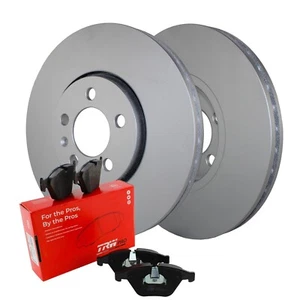 Front Brake Kit 288mm Rotors TRW Pro Low-Metallic Pads For VW Beetle Golf Jetta - Picture 1 of 8