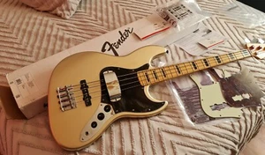 Fender Jazz Bass Gold Sparkle luthier build - Imagen 1 de 12