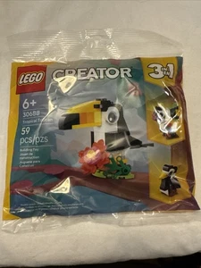 LEGO 30688 Creator Tropical Toucan 3 in 1 - Set Polybag - Nuovo Sigillato Spedizione Gratuita - Foto 1 di 11