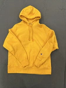 Vintage 80s Champion Reverse Weave Hoodie Sweatshirt Mens Medium Thick Pullover - Picture 1 of 17