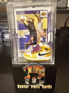 Lebron James Card & Jordan 1 Shoe Shadow Box - 2024 Donruss #19 - Color Match!! - Bild 1 von 1
