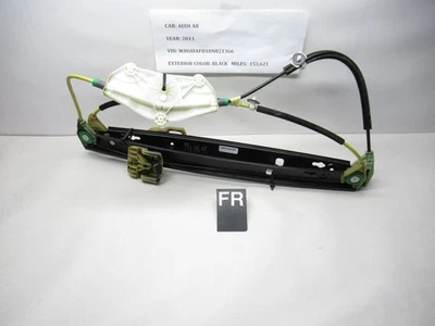 2011-2018 AUDI A8 Quattro Front LEFT Window Regulator 4H0837462 OEM - Image 1 of 4