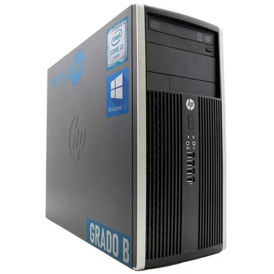 HP 6300 MT i3 3.30GHz 16GB 240GB 1TB 2GB GPU GT710 WIN10 RS232 COMPUTER FISSO - Immagine 1 di 4