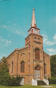 Cartolina Jefferson TX Chiesa Presbiteriana cartolina ricordo d'epoca - Foto 1 di 2