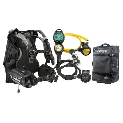 Paquete Cressi Travel Patrol - Completo con Patrol BCD, Regulador Compacto MC9, Foto 1 de 4