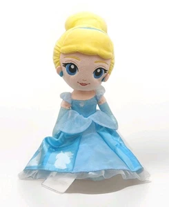 Disney Store Principessa CENERENTOLA 16" Peluche Bambola Peluche Vestito Blu 2024 - Foto 1 di 10