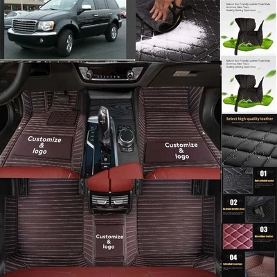 For Chrysler Aspen Car Floor Mats Luxury Waterproof Pads Liner Auto Rug - Image 1 of 4