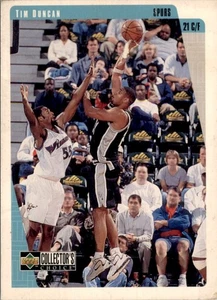 1997-98 Basketball Collector's Choice Tim Duncan Rookie San Antonio Spurs #323 - Picture 1 of 2