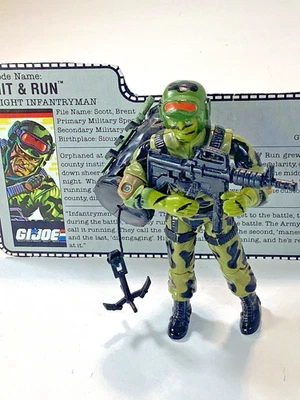 DE COLECCIÓN GI JOE ARAH HIT AND RUN 1988 COMPLETO CON TARJETA HASBRO Foto 1 de 4