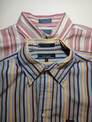 Faconnable 2 рубашка лот мужской платье рубашки хлопок  - Изображение 1 из 4