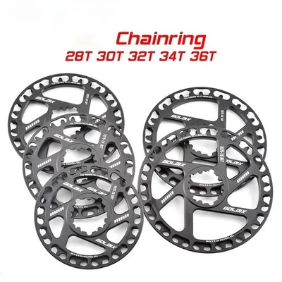 Children's MTB Bicycle Chainwheel 28T 30T 32T 34T 36T Crankset Round Chainring - Image 1 of 4
