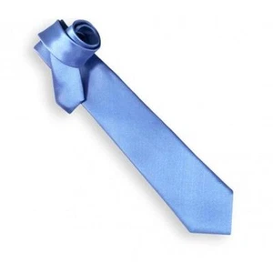 cravate satinée bleu - Imagen 1 de 1
