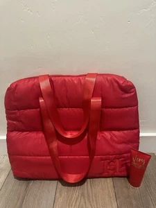 Lot 2 CAROLINA HERRERA CH Quilted TOTE Sholder Bag & Good Girl Body Lotion NEW - Picture 1 of 15