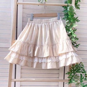 Sweet Girls Japanese A-Line Skirts Party School Cute Princess Mini Skirts Lolita - Picture 1 of 5