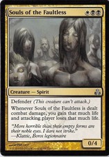 Souls of the Faultless *Uncommon* Magic MtG x1 Guildpact SP