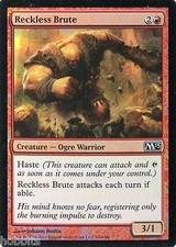 MTG - M13 - Reckless Brute - 2X - Foil - NM