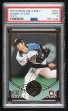 2019 Epoch Shohei Ohtani The One & Only /5 Shohei Ohtani #24G PSA 9 MINT