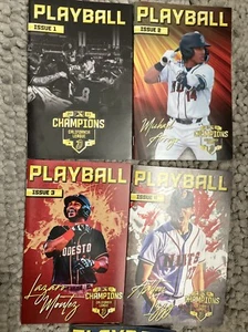 Modesto Nuts Program Issue 1,2,3,4,5 Emerson/Arroyo/Montez/Izzi/Hopkins Mariners - Picture 1 of 4