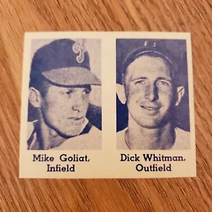 MIKE GOLIAT DICK WHITMAN 1979 Philly Show Promo card Philadelphia Phillies NM - Picture 1 of 2