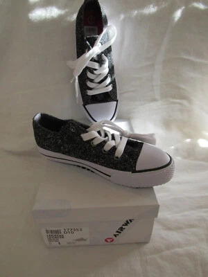 Airwalk 177353 LEGACEE Sneakers Junior Girls Shoes Size 1 sparkle grey - Imagem 1 de 4
