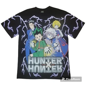 Hunter X Hunter Street Couture "AOP" All Over Print Double Sided Graphic T-shirt - Picture 1 of 9