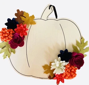 Kit de flores de fieltro de otoño, flores de fieltro 3D, flores de fieltro enrollables, flujo de fieltro troquelado - Imagen 1 de 11