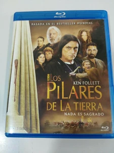 Los Pillars de La tierra Nothing es Sacred Series TV Ken Follett 3 X Blu-Ray Am - Picture 1 of 7