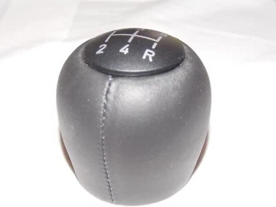 SAAB 9000  LEATHER GEAR-SHIFT GEAR-LEVER KNOB - Image 1 of 4