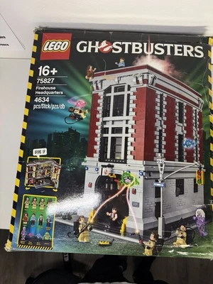 LEGO 75827 Cazafantasmas Cuartel General de Bomberos 4634 piezas CAJA ABIERTA, BOLSAS SELLADAS Foto 1 de 4