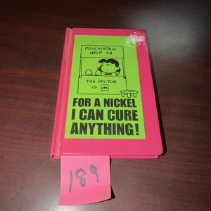 vintage PEANUTS 1970 Lucy FOR A NICKEL I CAN CURE ANYTHING! Charles M. Schulz - Picture 1 of 5