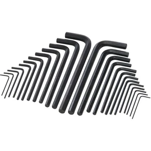 SILVERLINE 25 PIECE HEX KEY ALLEN ALAN ALLAN KEY LONG SET KIT METRIC & IMPERIAL - Picture 1 of 2