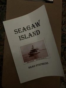 Seagaw Island von Brad Stephens 2014 signiertes Buch Mordkrimi - Bild 1 von 8