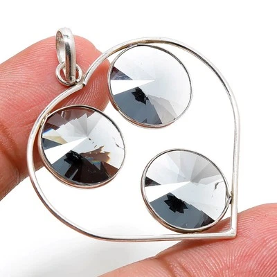 Colgante de piedras preciosas de alejandrita hecho a mano étnico diseño único joyería 2,10" MP 1080 Foto 1 de 4