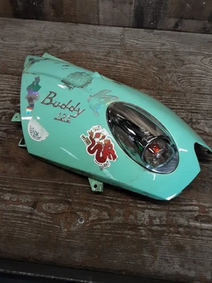 2015 15 Cubierta de carenado trasero izquierdo Buddy Scooter 125cc genuino BR-689 Foto 1 de 4