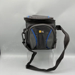 Case Logic: Digital Camera / Camcorder Case, WBC4, Blue Trim, Strap, New - Picture 1 of 3