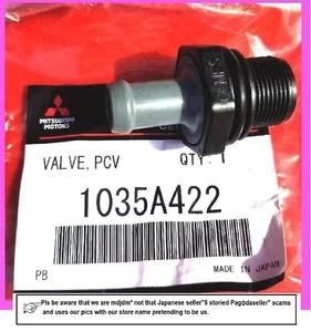 MITSUBISHI GENUINE ORIGINAL PCV VALVE 1035A422 OEM Japan New - Picture 1 of 4