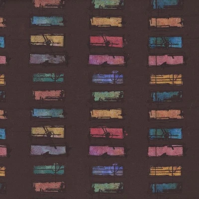 Color Chips, Night - Seth Apter, 100% Quilt Cotton One Yd Cut - Image 1 of 3