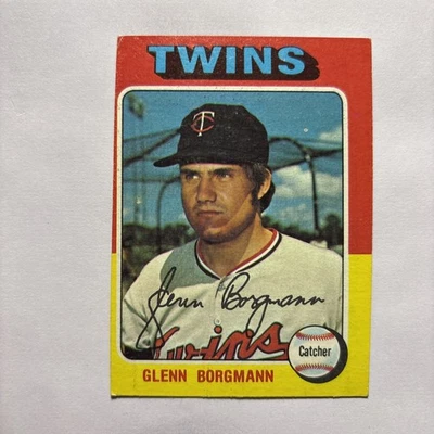 1975 Topps Baseball Card - Glenn Borgmann #127 - Image 1 of 2