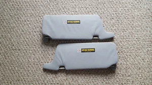 01 02 03 04 05 Honda Civic Sunvisor Sun Visor Shade Sunshade Set Grey - Foto 1 di 3