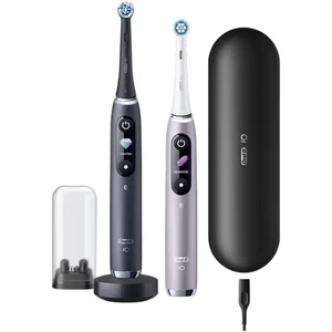 Oral-B iO Series 9 - Elektrische Zahnbürste - 2 Handstücke schwarz / rose NEU - Bild 1 von 1
