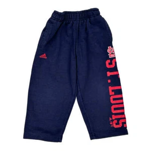 Age 2 Adidas Joggers - 2XS Navy Cotton - Picture 1 of 10