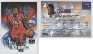 2000 Topps Team USA Teresa Edwards #64 HOF