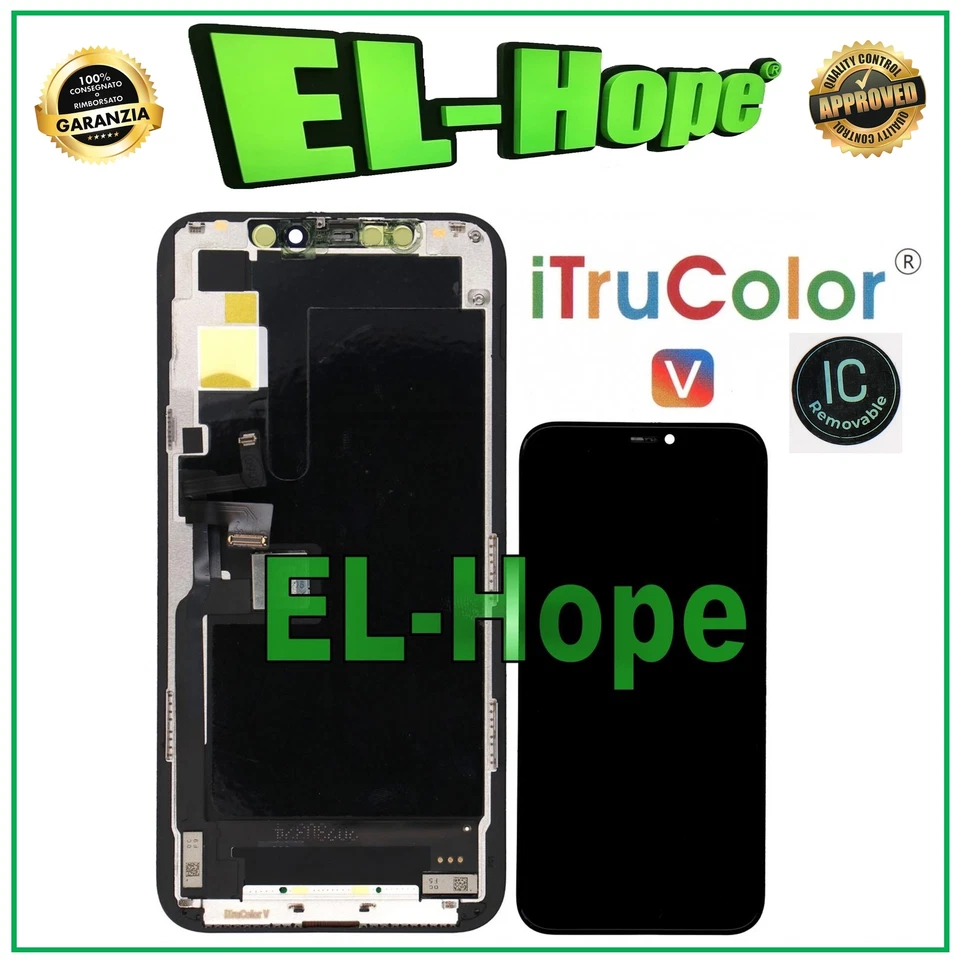 DISPLAY LCD iTruColor HD INCELL PER APPLE IPHONE 11 PRO TOUCH SCREEN SCHERMO